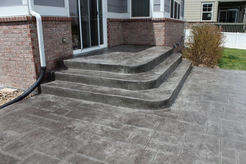 Patio Steps Installation detail