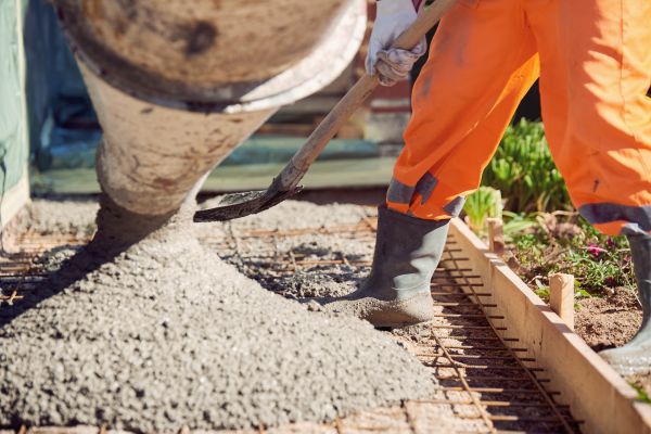 Poured Concrete Installation in Anacortes