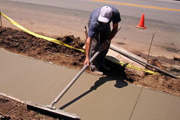 Sidewalk Pouring in Anacortes