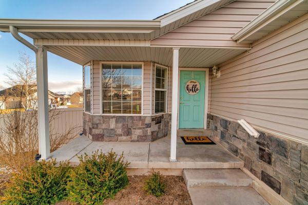 Porch Concrete Installation in Anacortes