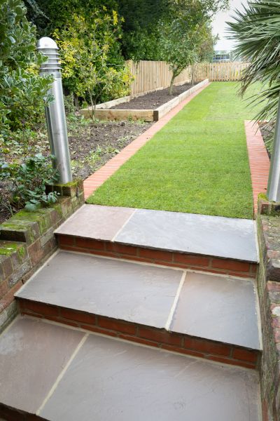 Backyard Steps Installation in Anacortes