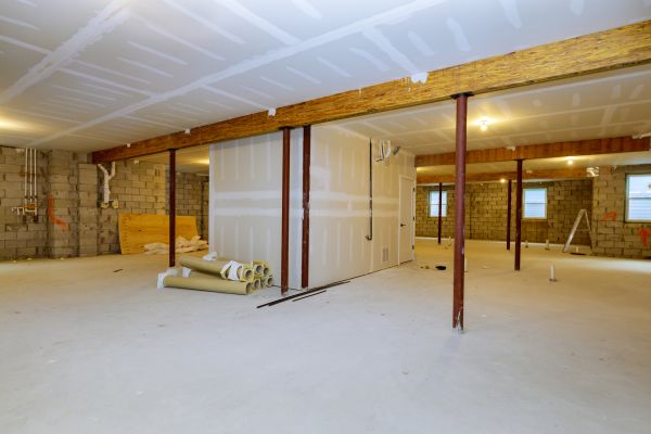Basement Slab Installation in Anacortes