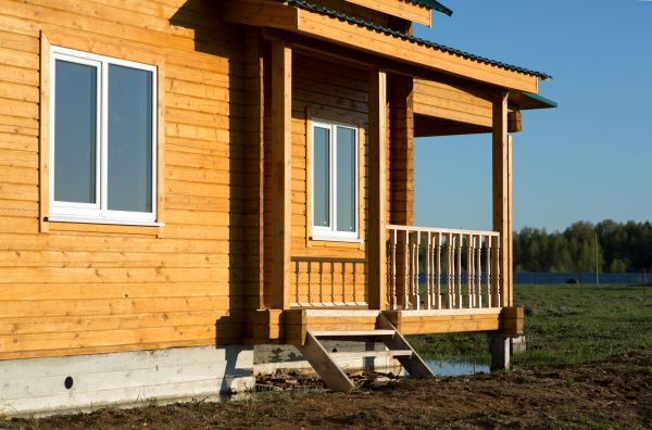 Cabin Footing Construction in Anacortes