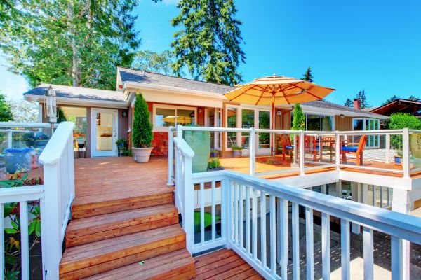 Patio Staircase Installation in Anacortes