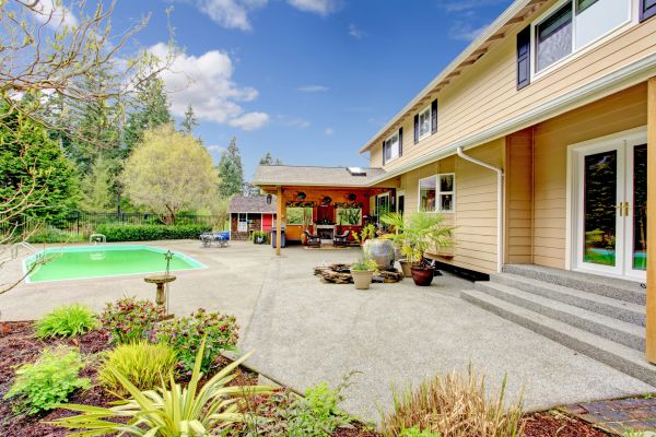 Pool Area Concreting in Anacortes