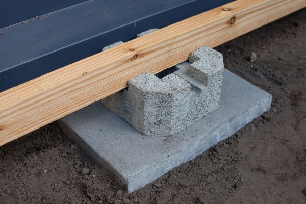 Deck Footing Construction in Anacortes